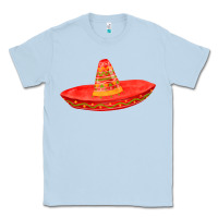 Dusty Blue red sombrero fa element Classic Tee - FaDigitalArtStudio
