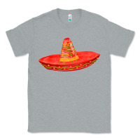 Heather Grey red sombrero fa element Classic Tee - FaDigitalArtStudio