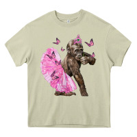 Mossy Baby Gorilla With Tutu Heavy Core Tee - LillyAllenDesigns