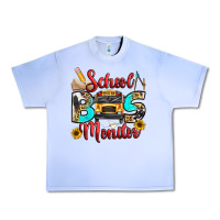 Grape Ice school bus monitor Urban Heavy Tee - texasbilliewilder