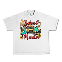 Lunar Rock school bus monitor Urban Heavy Tee - texasbilliewilder