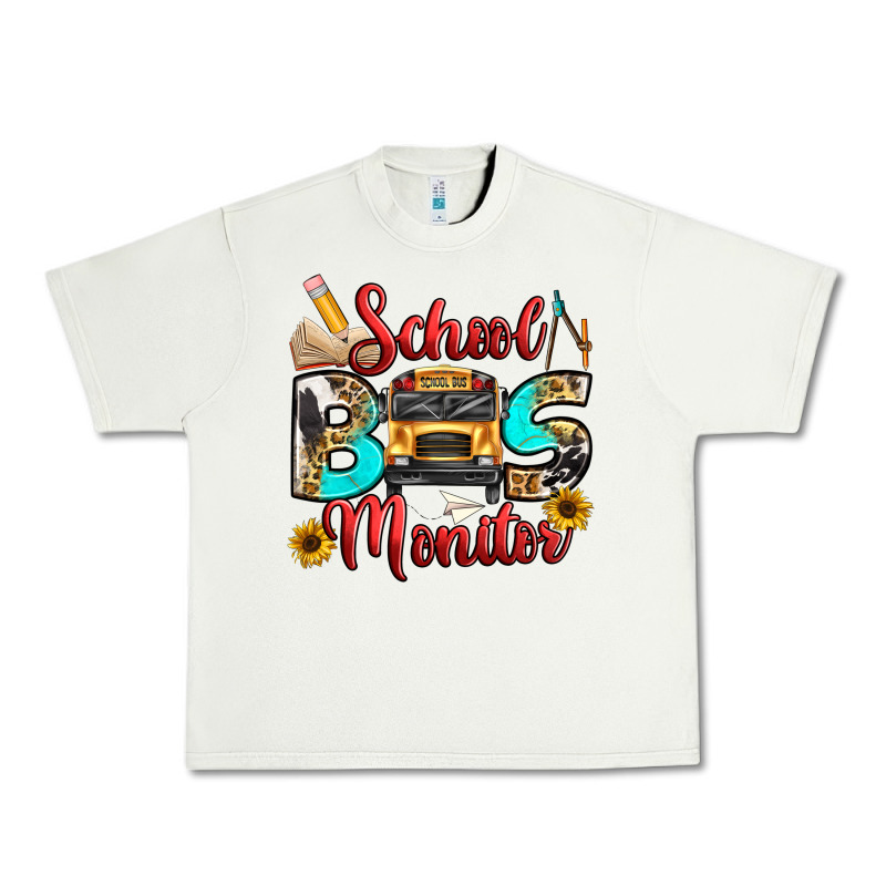 School Bus Monitor Urban Heavy Tee by texasbilliewilder | Teevron