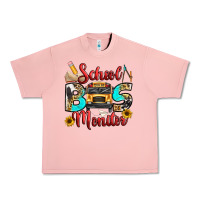 Salmon school bus monitor Urban Heavy Tee - texasbilliewilder
