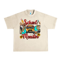 Sandshell school bus monitor Urban Heavy Tee - texasbilliewilder