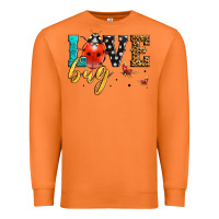 Carrot love bug lady bug Premium Sweatshirt - LillyAllenDesigns