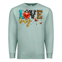 Seafoam love bug lady bug Premium Sweatshirt - LillyAllenDesigns