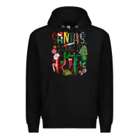 Black santas favorite rt nurse Premium Hoodie - MaliasSmallBusiness