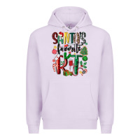 Lilac santas favorite rt nurse Premium Hoodie - MaliasSmallBusiness