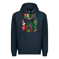 Navy santas favorite rt nurse Premium Hoodie - MaliasSmallBusiness