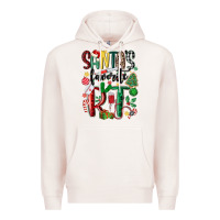 Pale Pink santas favorite rt nurse Premium Hoodie - MaliasSmallBusiness