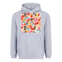 Heather Grey back to school seamless pattern 1 (3600x3600) Heavyweight Hoodie - AdoDesignShop