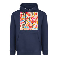 Back To School Seamless Pattern 1 (3600x3600) Heavyweight Hoodie | Teevron