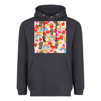 Smoke back to school seamless pattern 1 (3600x3600) Heavyweight Hoodie - AdoDesignShop