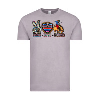 Vintage Zinc peace love rodeo Vintage Tee - Zillion Design Studio