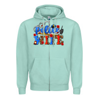 Seafoam police wife Zipper Hoodie - AdoDesignShop