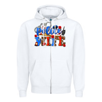 White police wife Zipper Hoodie - AdoDesignShop