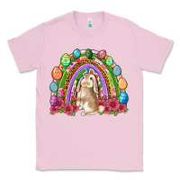 Bubblegum Pink Easter rainbow Bunny Easter Day Classic Tee - Neo Western