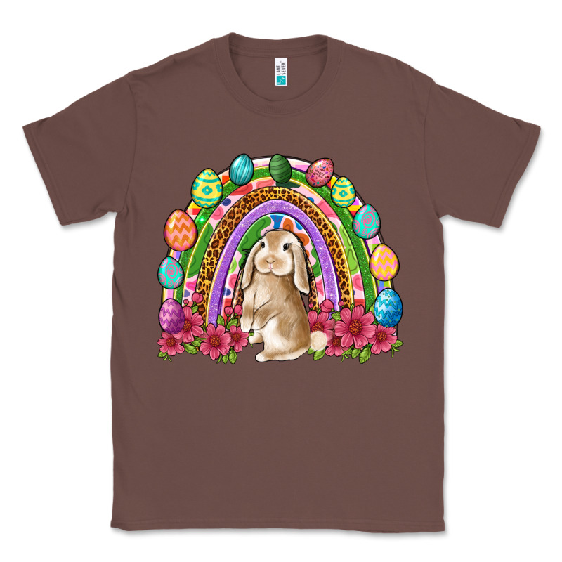 Easter Rainbow Bunny Easter Day Classic Tee by Neo Western | Teevron