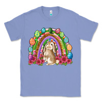 Colony Blue Easter rainbow Bunny Easter Day Classic Tee - Neo Western