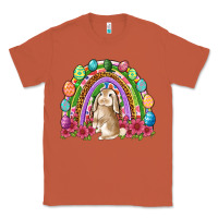 Copper Easter rainbow Bunny Easter Day Classic Tee - Neo Western