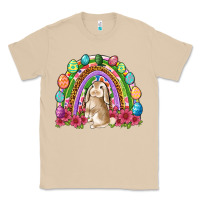 Mushroom Easter rainbow Bunny Easter Day Classic Tee - Neo Western