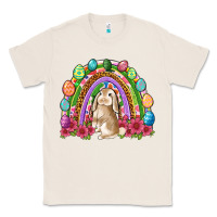 Natural Easter rainbow Bunny Easter Day Classic Tee - Neo Western
