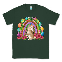 Sports Green Easter rainbow Bunny Easter Day Classic Tee - Neo Western