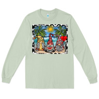 Matcha summer gnome mousepad Long Sleeve Tee - SublimationCraftShop