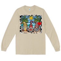 Mushroom summer gnome mousepad Long Sleeve Tee - SublimationCraftShop