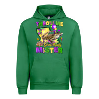Emerald throw me something mister louisiana mardi gras Urban Hoodie - LillyAllenDesigns