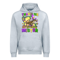Heather Grey throw me something mister louisiana mardi gras Urban Hoodie - LillyAllenDesigns