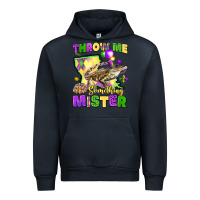 Navy throw me something mister louisiana mardi gras Urban Hoodie - LillyAllenDesigns