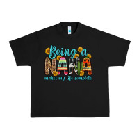 Black being a nana makes my life complete Urban Heavy Tee - Zillion Design Studio