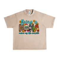 French Oak being a nana makes my life complete Urban Heavy Tee - Zillion Design Studio