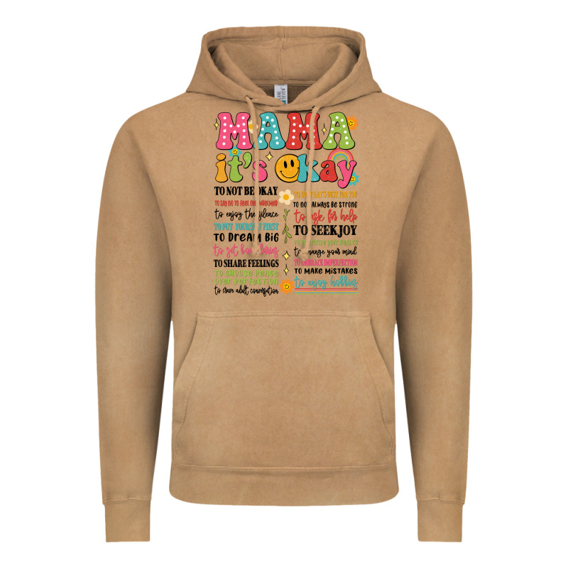 Mama Its Okay Vintage Hoodie by JahusDesignShop | Teevron