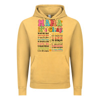 Vintage Mustard mama its okay Vintage Hoodie - JahusDesignShop