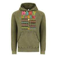 Vintage Olive mama its okay Vintage Hoodie - JahusDesignShop