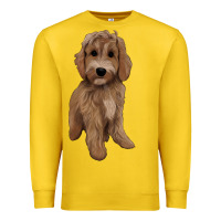 Lemon maltipoo Premium Sweatshirt - BarkalooDesign