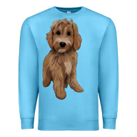 Ocean Blue maltipoo Premium Sweatshirt - BarkalooDesign