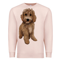 Pale Pink maltipoo Premium Sweatshirt - BarkalooDesign