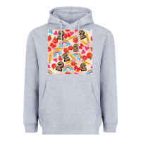 Heather Grey back to school seamless pattern 2 (3600x3600) Heavyweight Hoodie - AdoDesignShop
