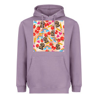 Lavender back to school seamless pattern 2 (3600x3600) Heavyweight Hoodie - AdoDesignShop