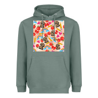 Sage back to school seamless pattern 2 (3600x3600) Heavyweight Hoodie - AdoDesignShop