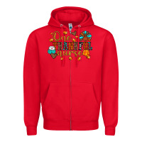 Red one thankful nurse Zipper Hoodie - JahusDesignShop
