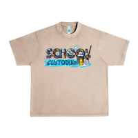 French Oak school custodian Urban Heavy Tee - texasbilliewilder