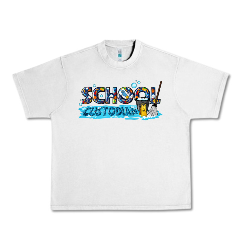 School Custodian Urban Heavy Tee by texasbilliewilder | Teevron