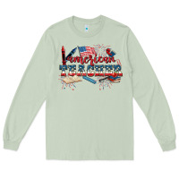 Matcha American Teacher 4th of July Long Sleeve Tee - CowGirlArtShop