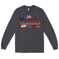 Smoke American Teacher 4th of July Long Sleeve Tee - CowGirlArtShop