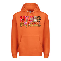 Carrot my dog is my valentine Premium Hoodie - NancyCooperArtShop