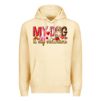 Pina Colada my dog is my valentine Premium Hoodie - NancyCooperArtShop